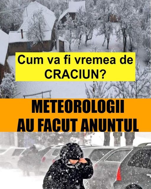 Meteorologii anunță o iarnă grea în București. Cum va fi vremea de Crăciun și în luna ianuarie 2025