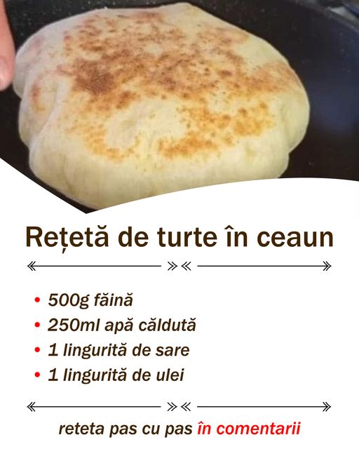 După ce vei învăța această rețetă de turte în ceaun nu vei mai cumpăra pâine niciodată.